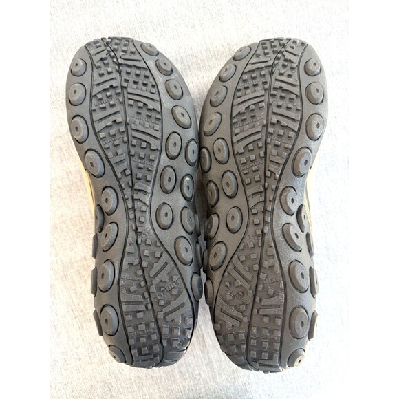 Merrell Jungle Moc Classic Performance Shoes Mens 13 Tan Taupe Suede Slip-on EUC